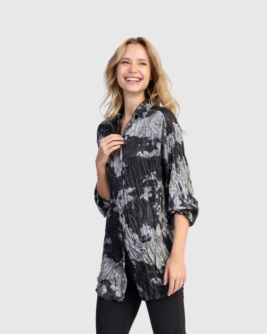 חולצה גברית כסף