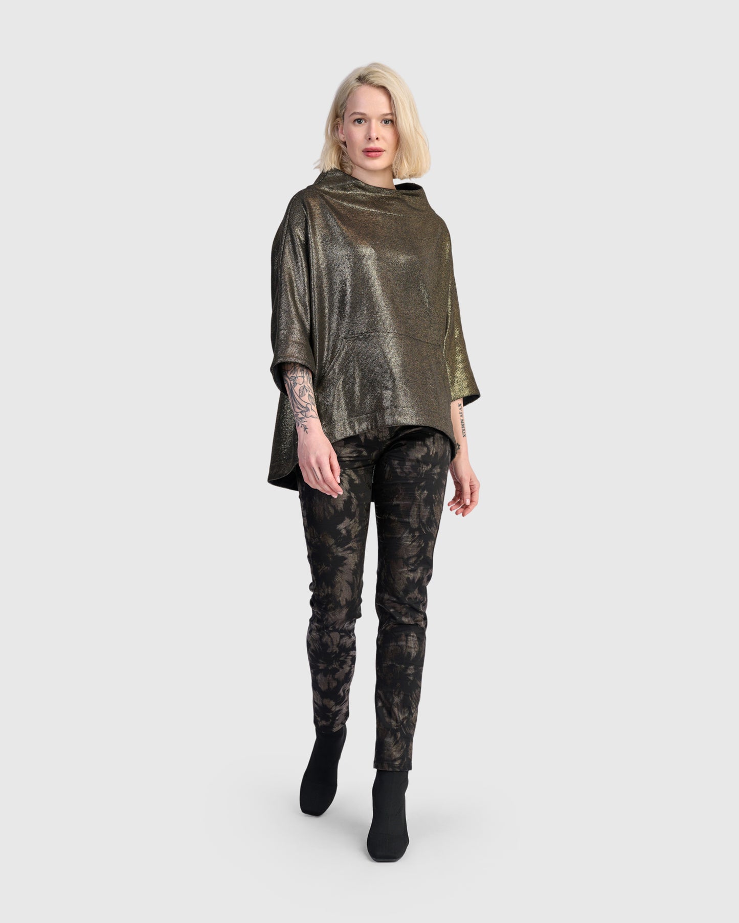 סווטשירט חורפי זהב