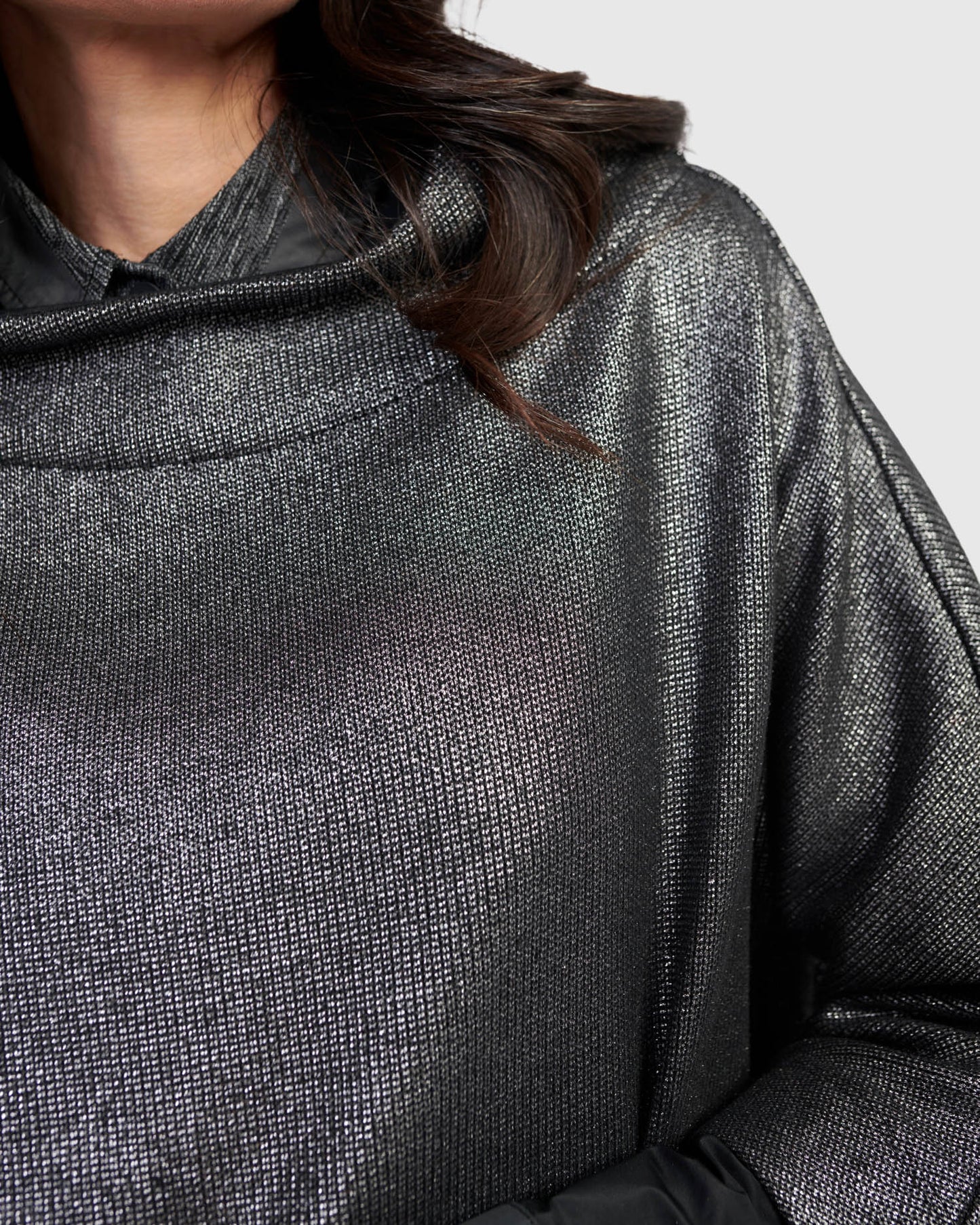 סווטשירט חורפי כסף