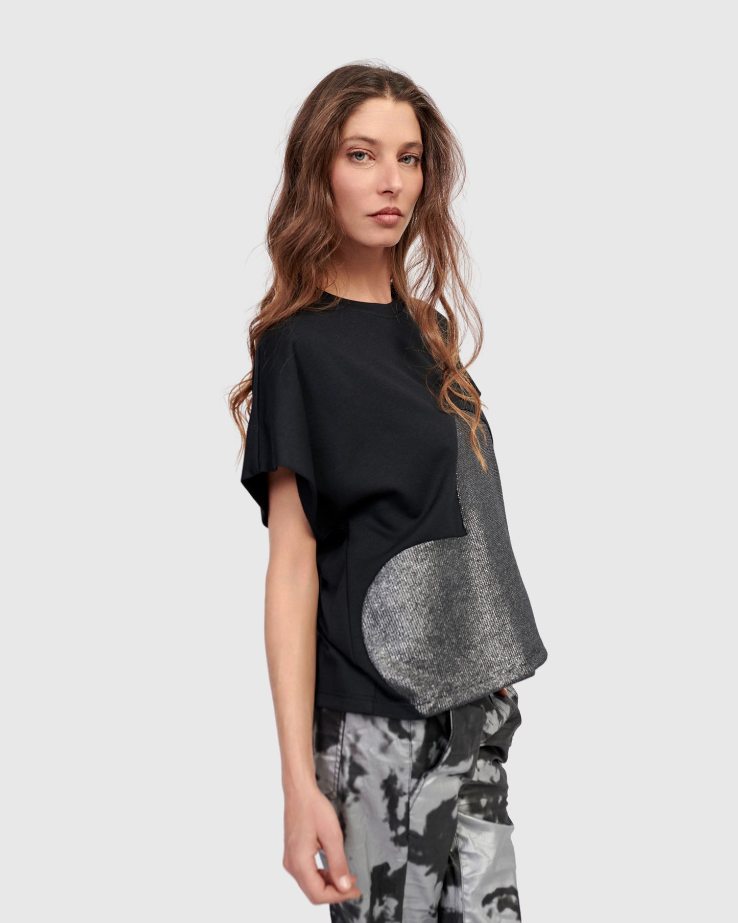 סווטשירט לב כסף