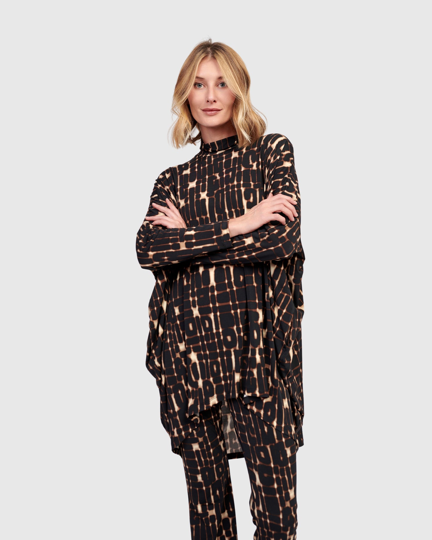 טוניקה לארג'ית מודפסים