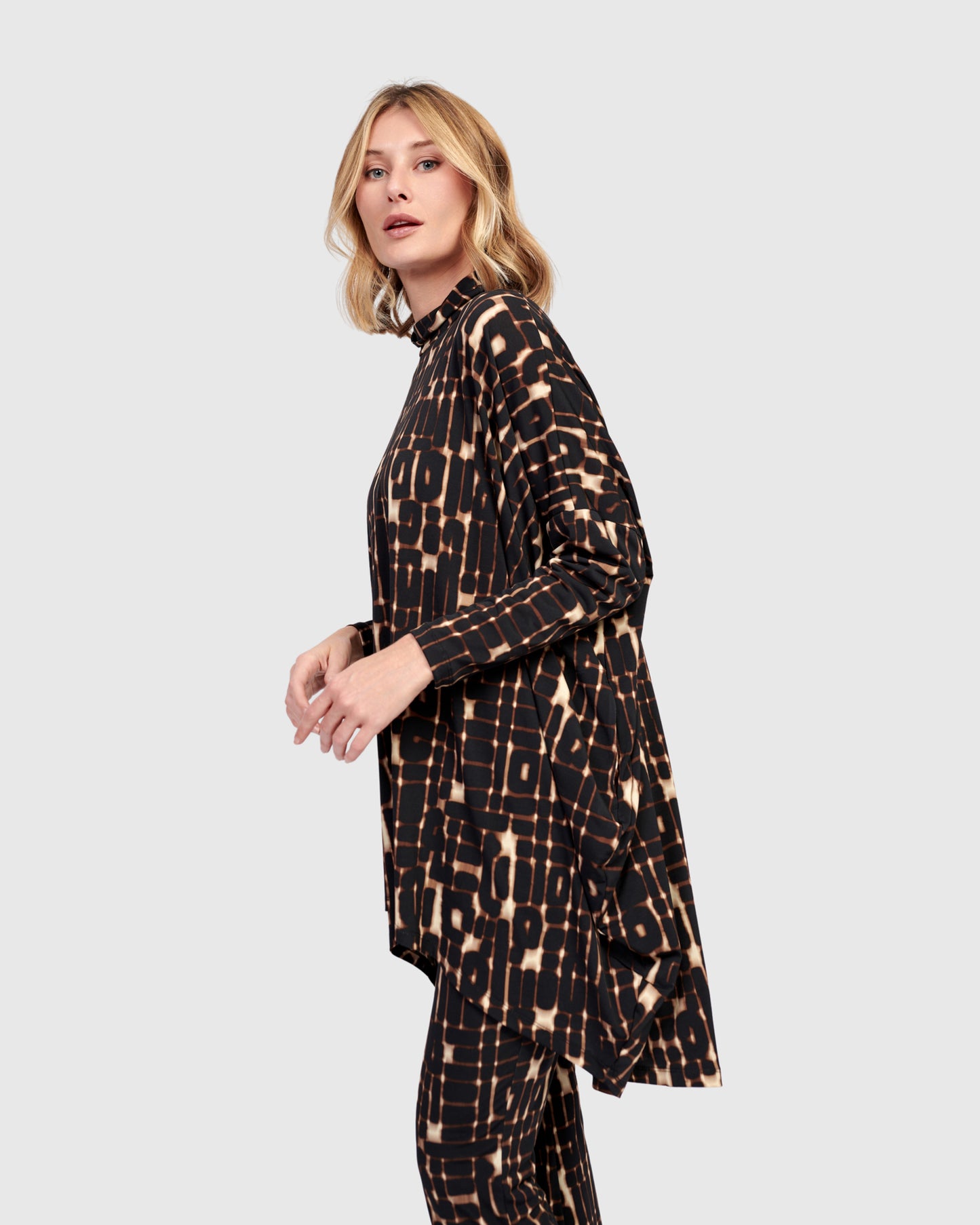 טוניקה לארג'ית מודפסים