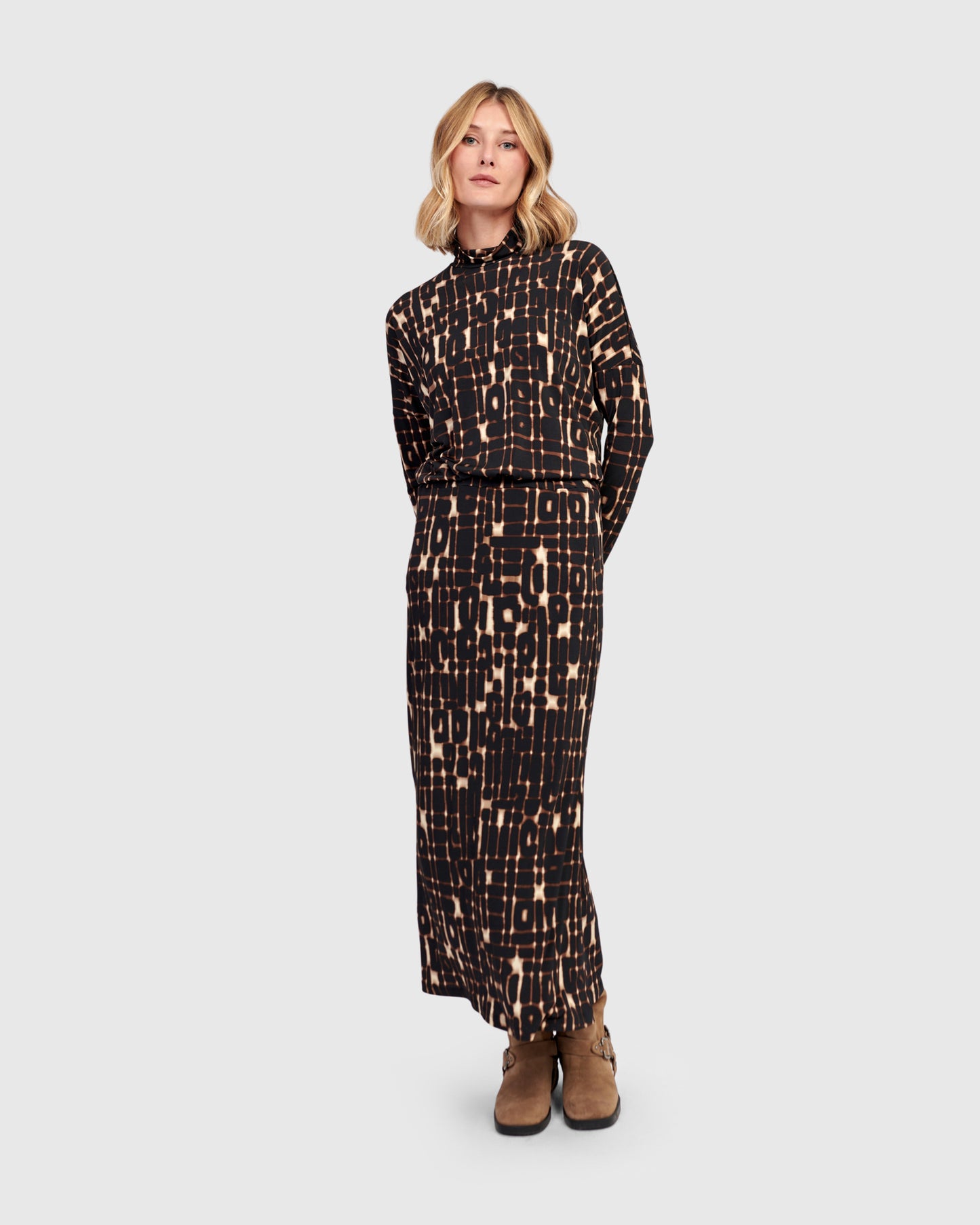 חולצה גולף מודפסת