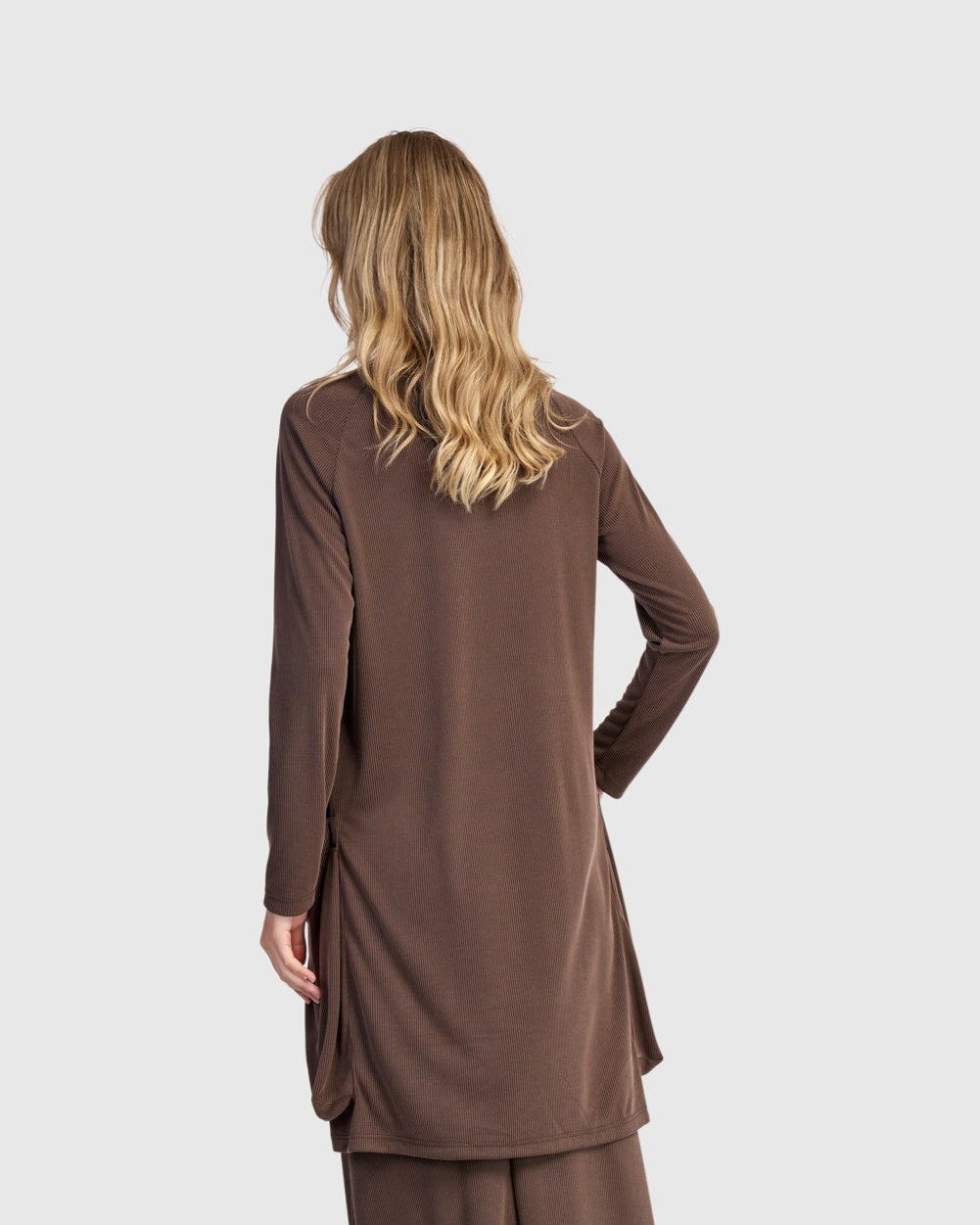 טוניקה קופרו כיסים קפה