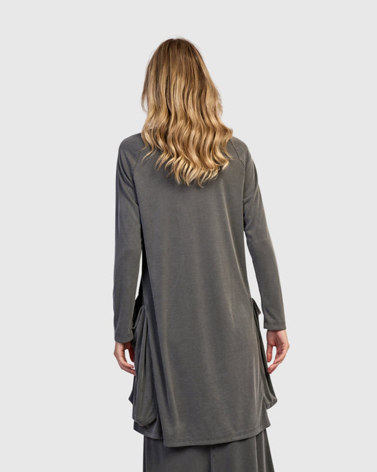 טוניקה קופרו כיסים אפורה