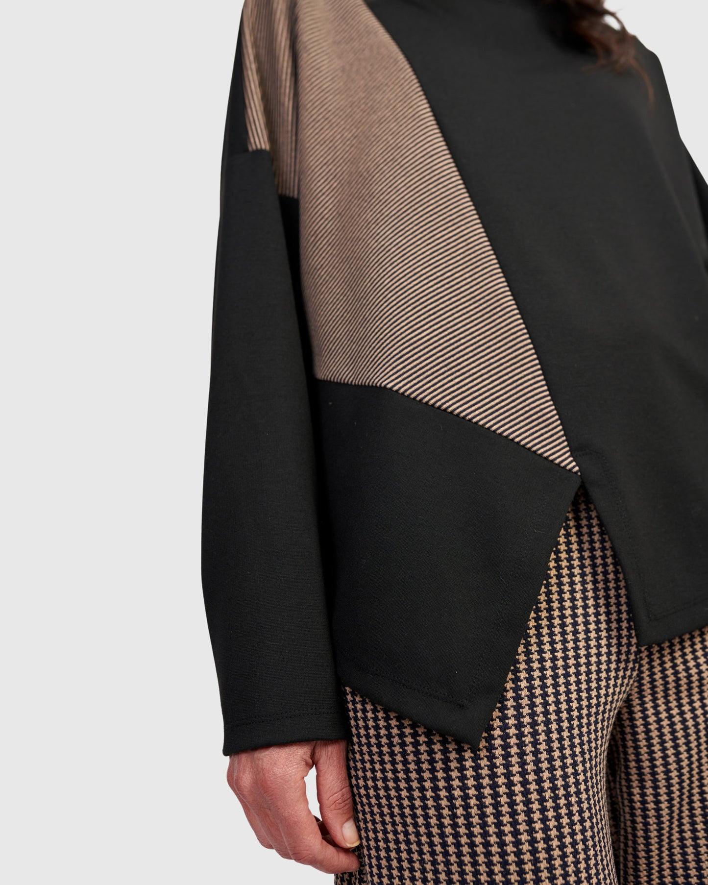 סווטשירט מחולק פפיטה שוקולד