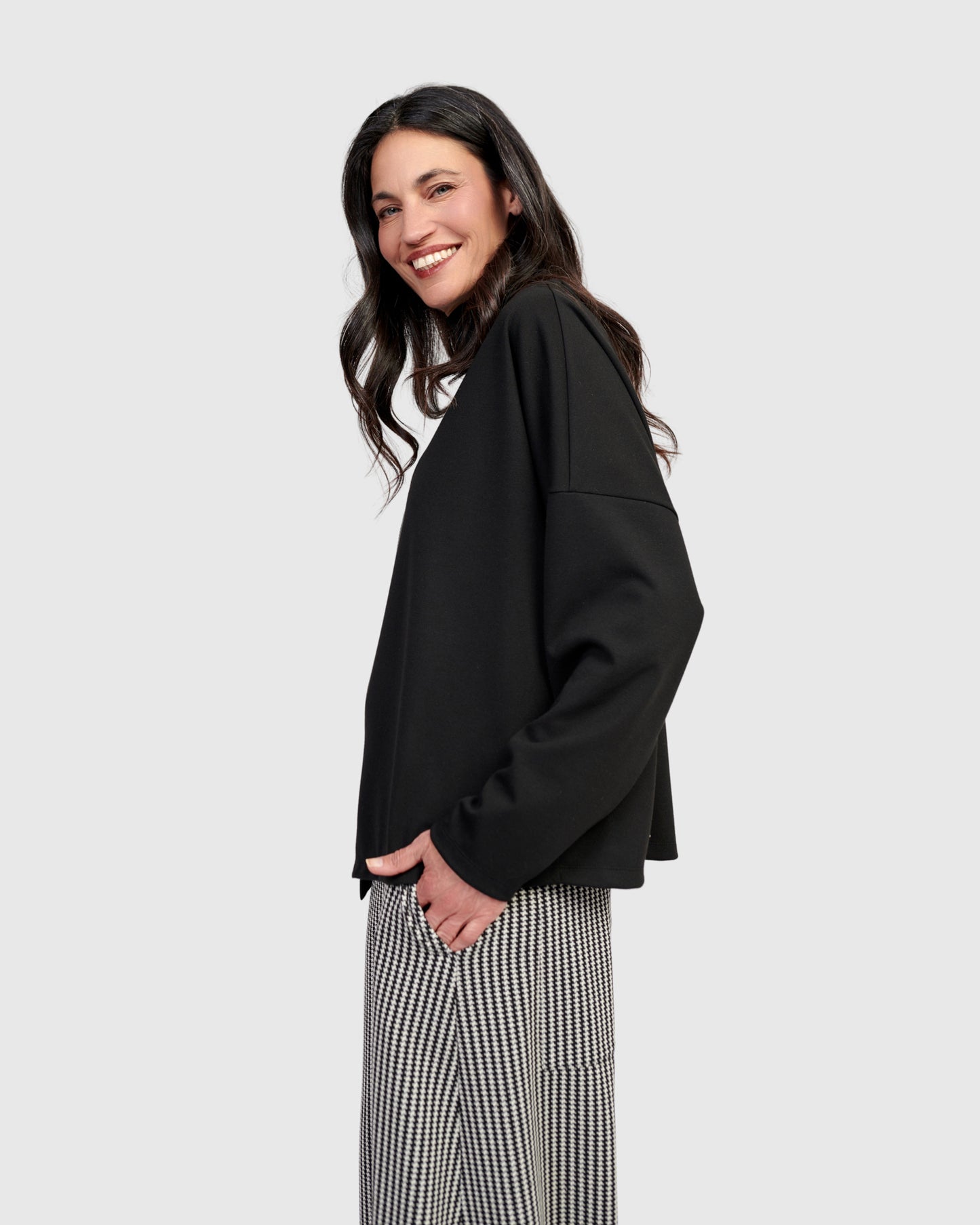 סווטשירט מחולק פפיטה פלדה