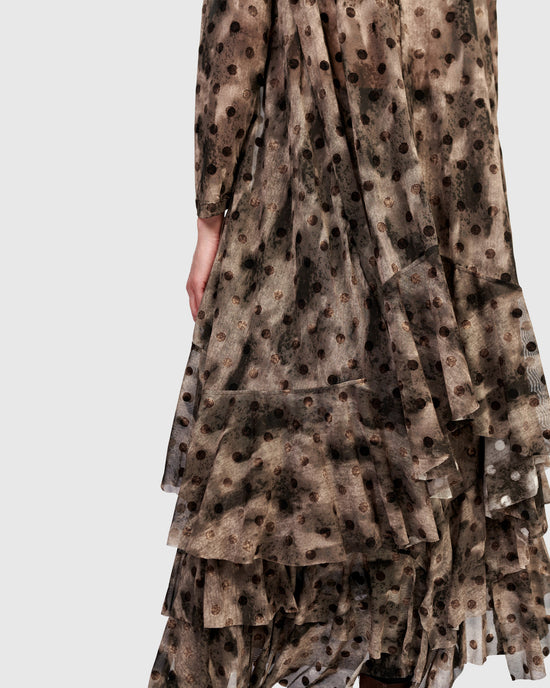 טוניקה ארוכה נקודות