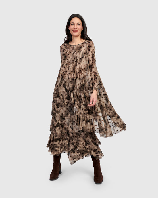 טוניקה ארוכה נקודות