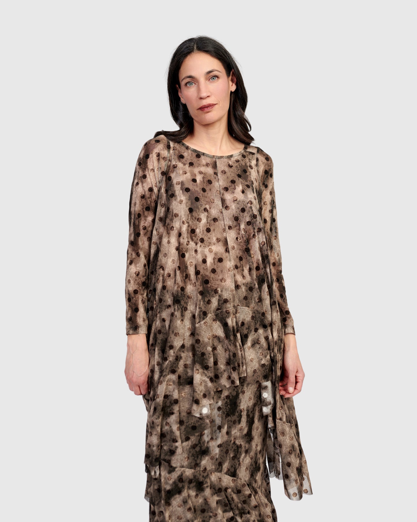 טוניקה ארוכה נקודות