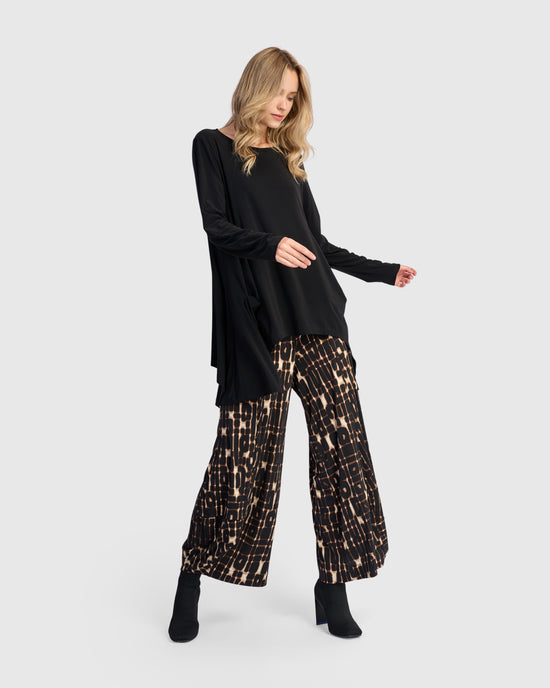 טוניקה רננה שחורה