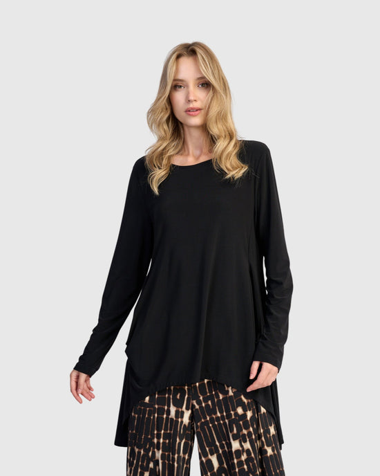 טוניקה רננה שחורה