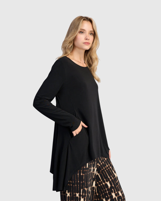 טוניקה רננה שחורה