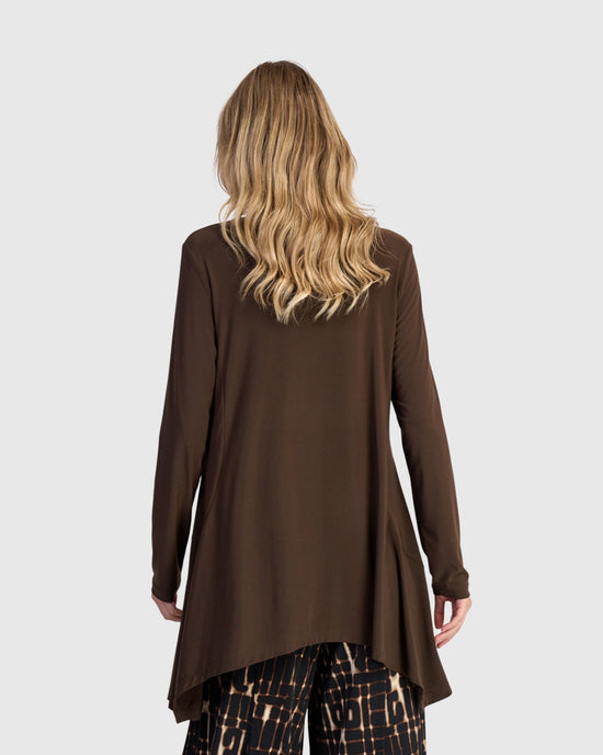 טוניקה רננה חומה