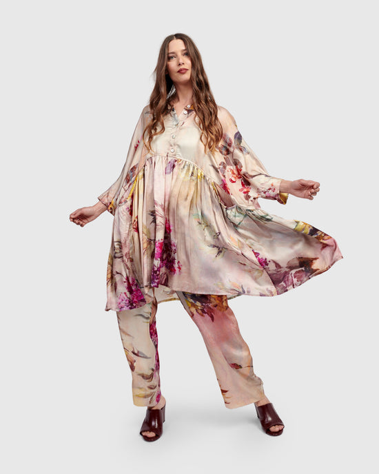 טוניקה אפטר דארק מכל הלב פרחונית