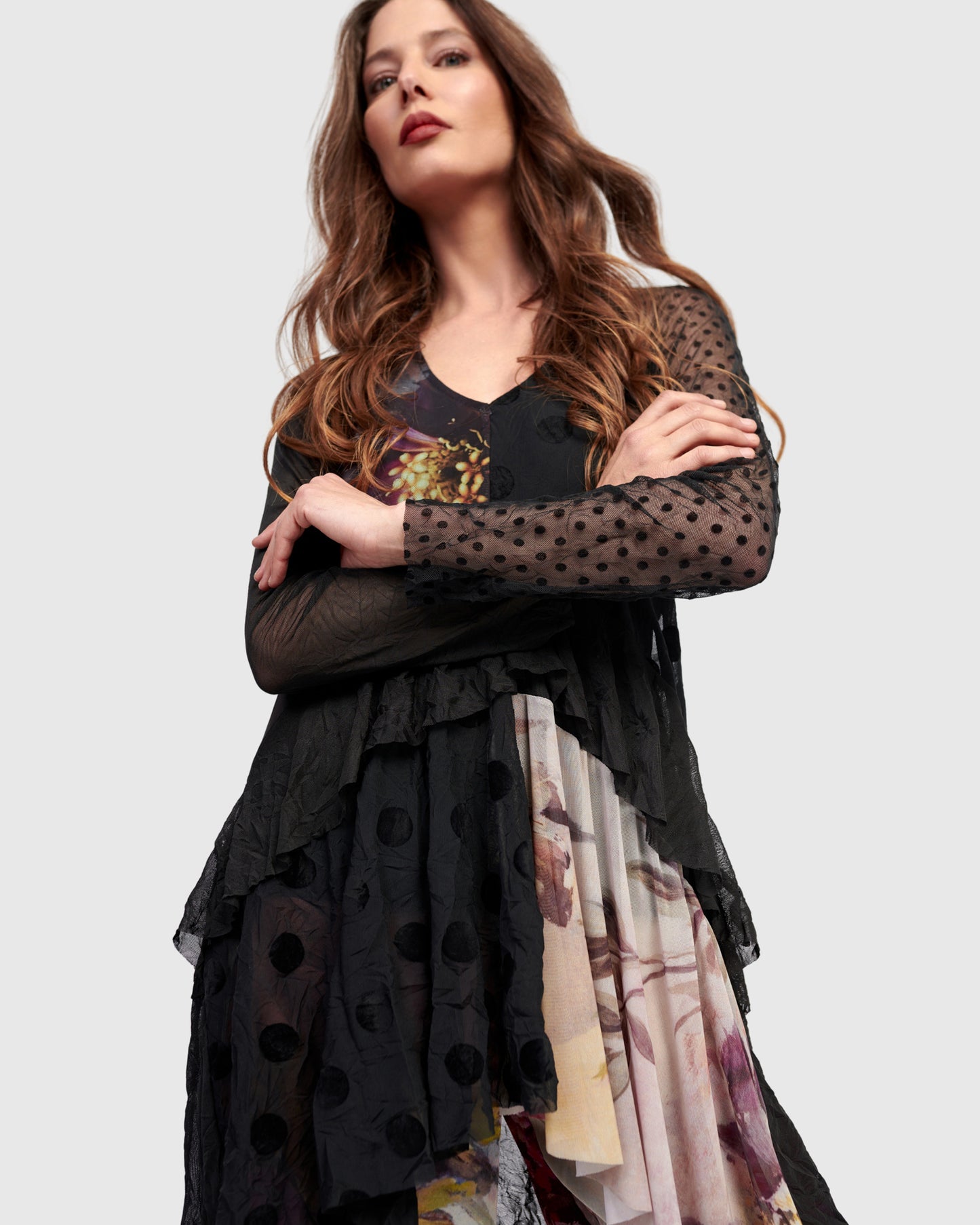 טוניקה אפטר דארק לילי שחורה