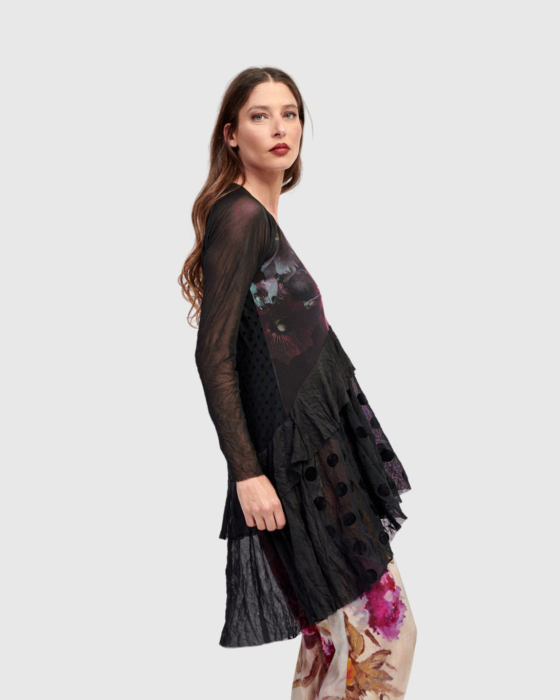 טוניקה אפטר דארק לילי שחורה