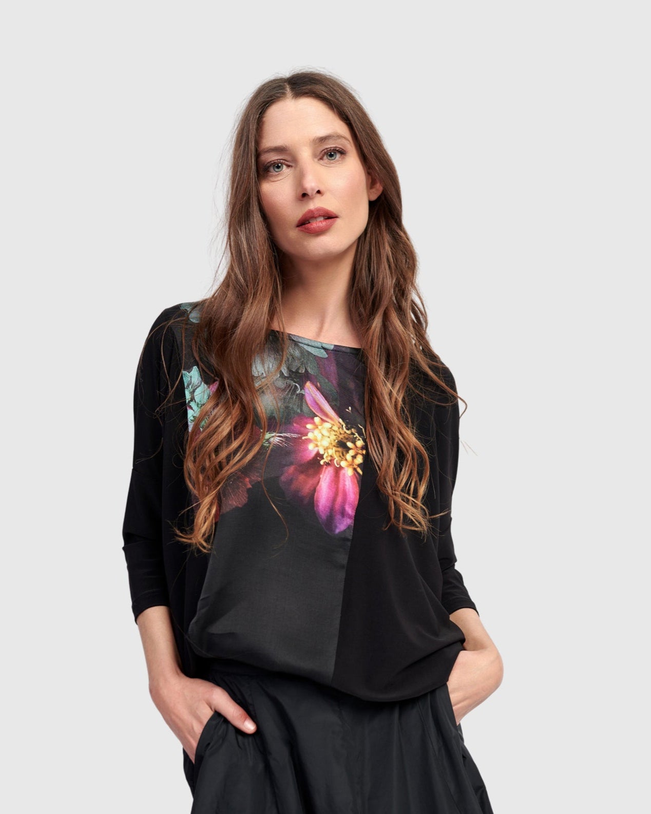 חולצה אפטר דארק ציפי שחורה