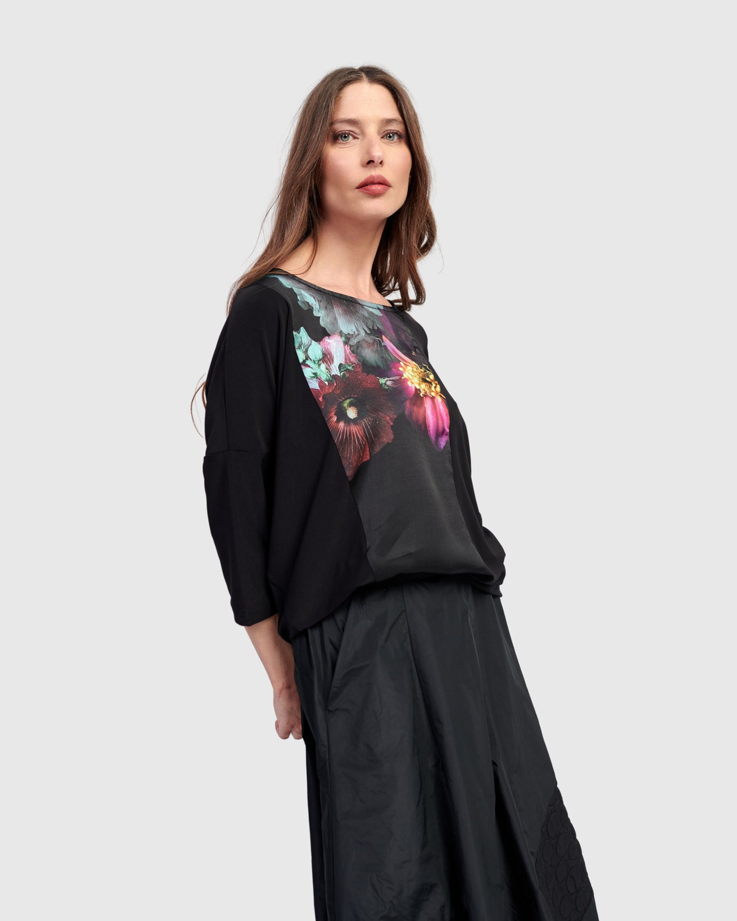 חולצה אפטר דארק ציפי שחורה