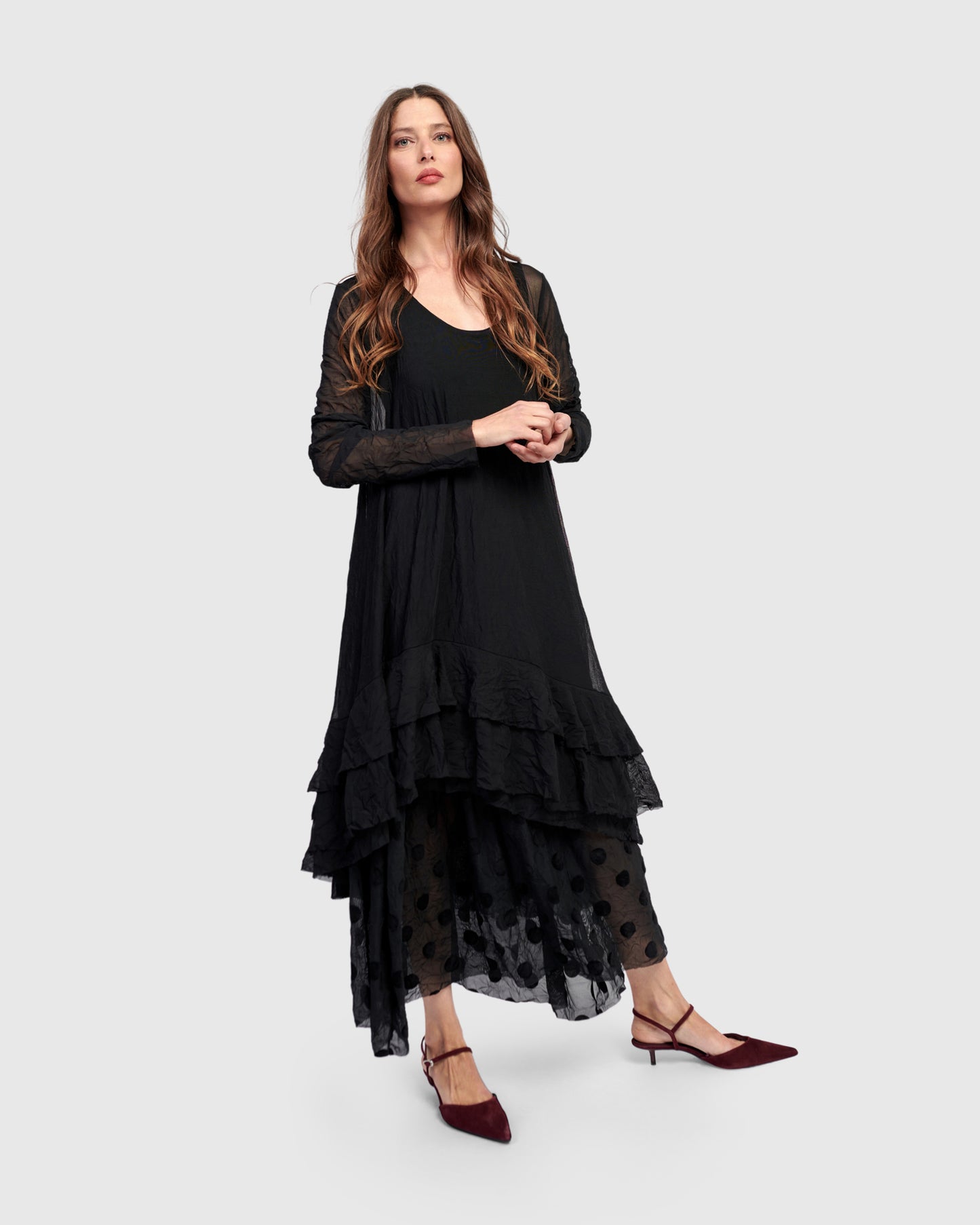 שמלה אפטר דארק מתנפנפת