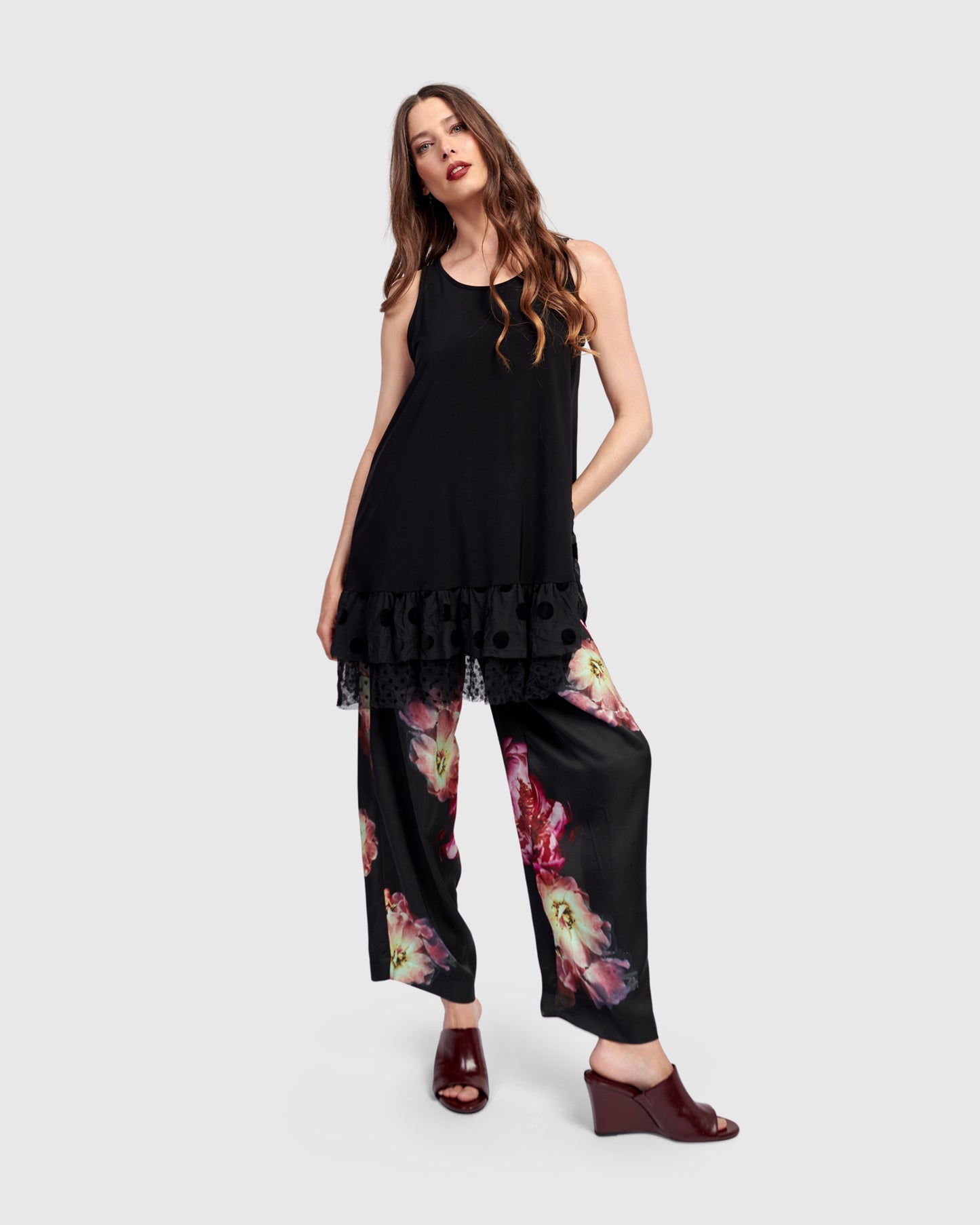 גופייה אפטר דארק וולנים שחורה