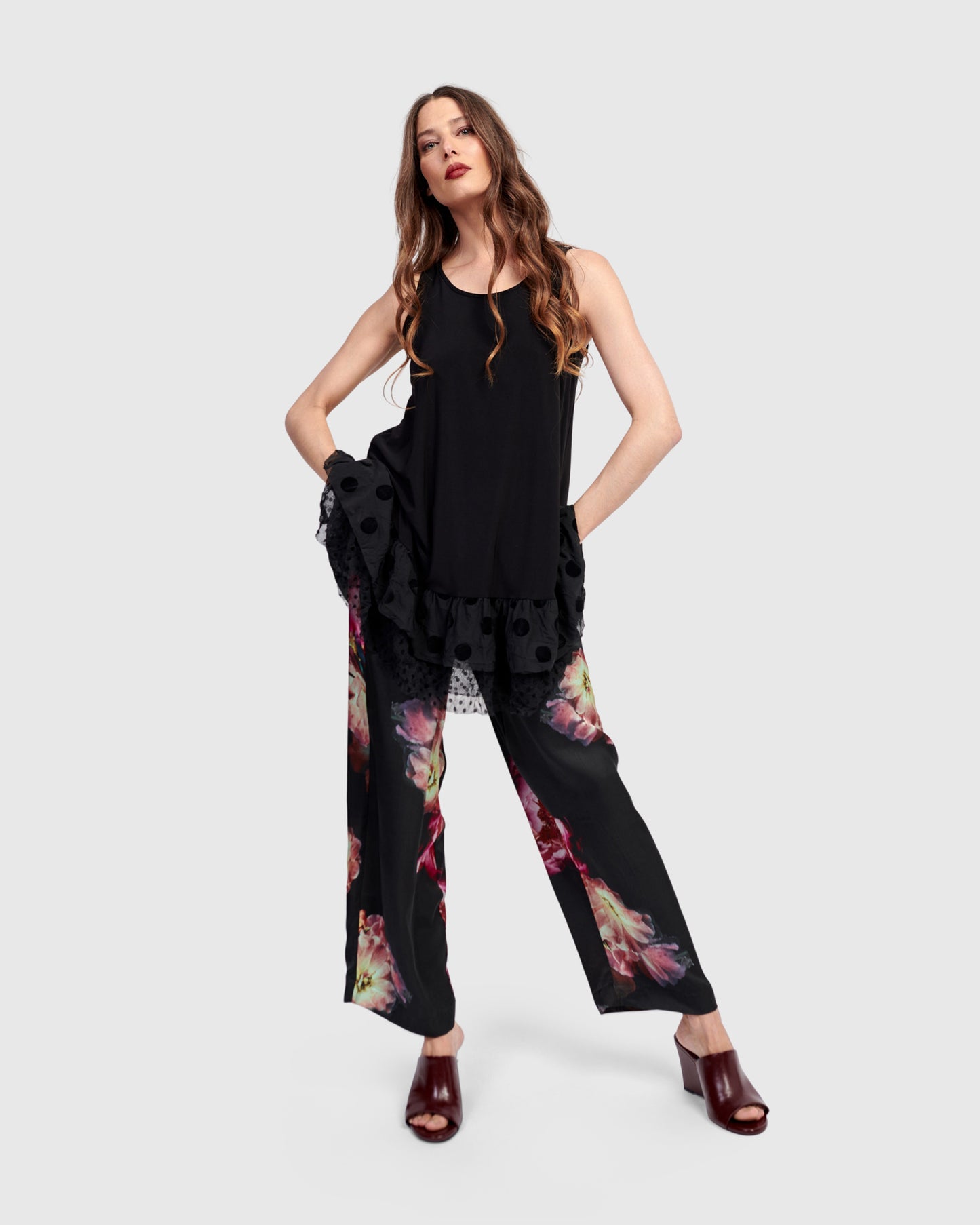 גופייה אפטר דארק וולנים שחורה