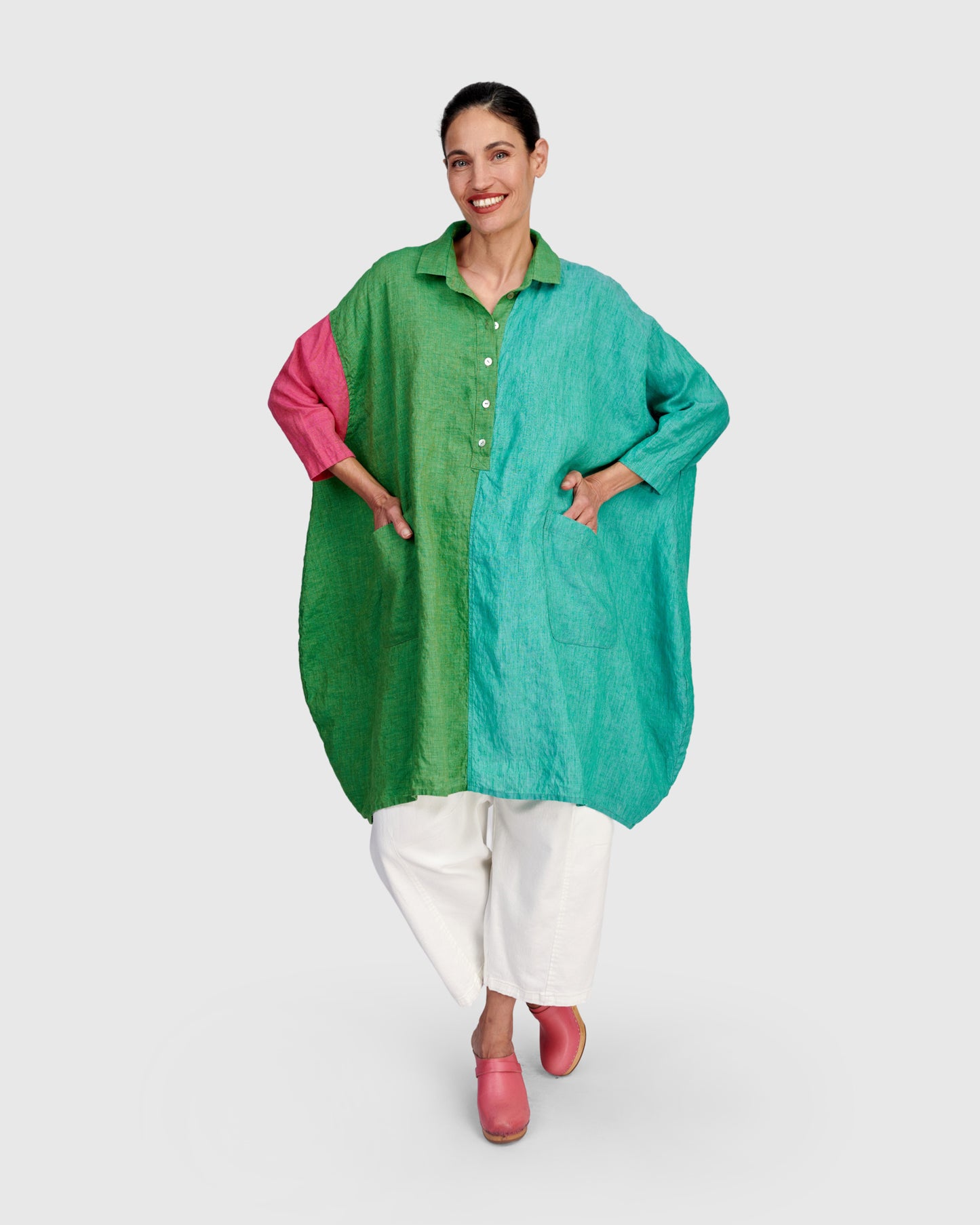 טוניקה פשתן רנה טרופיקל