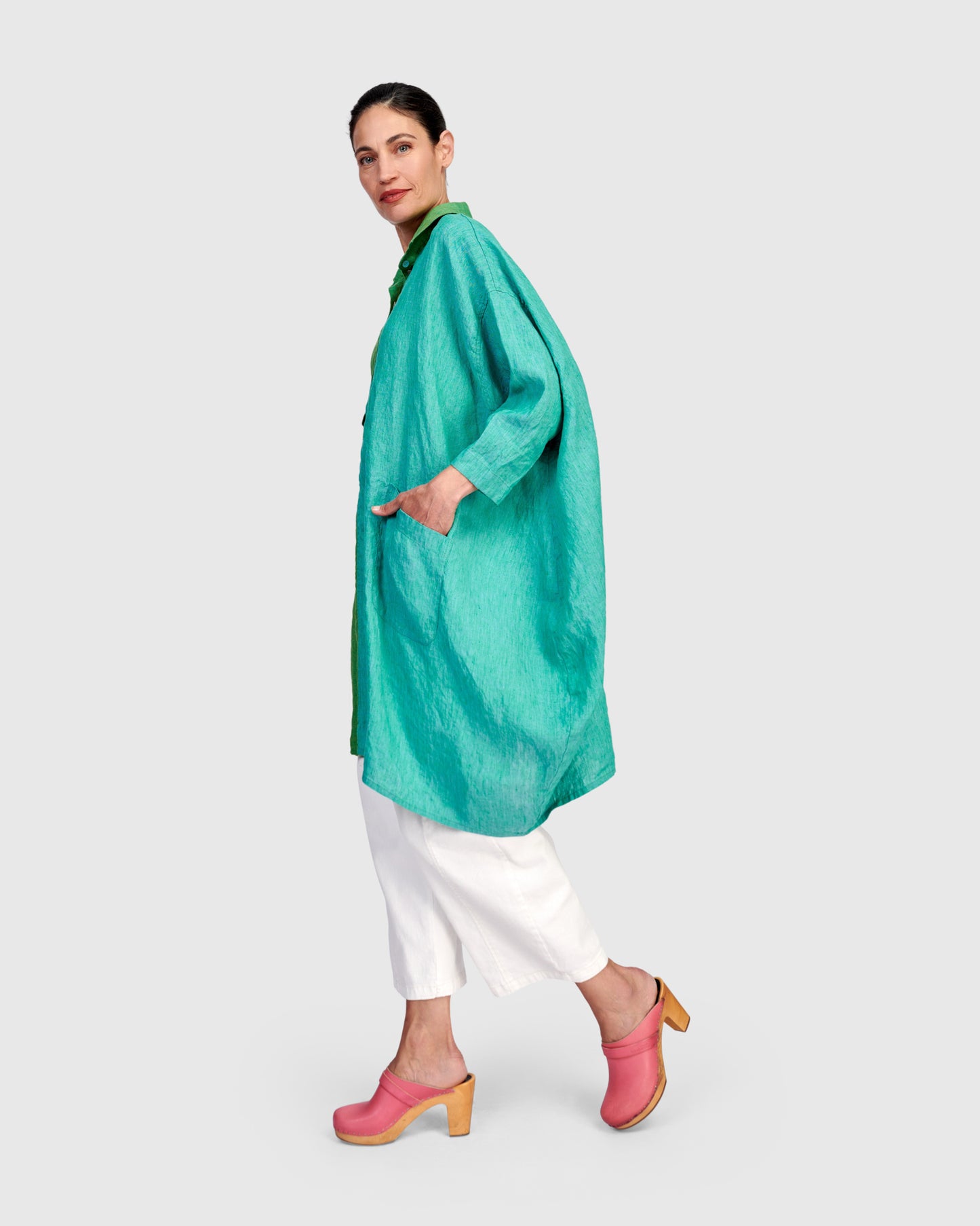 טוניקה פשתן רנה טרופיקל