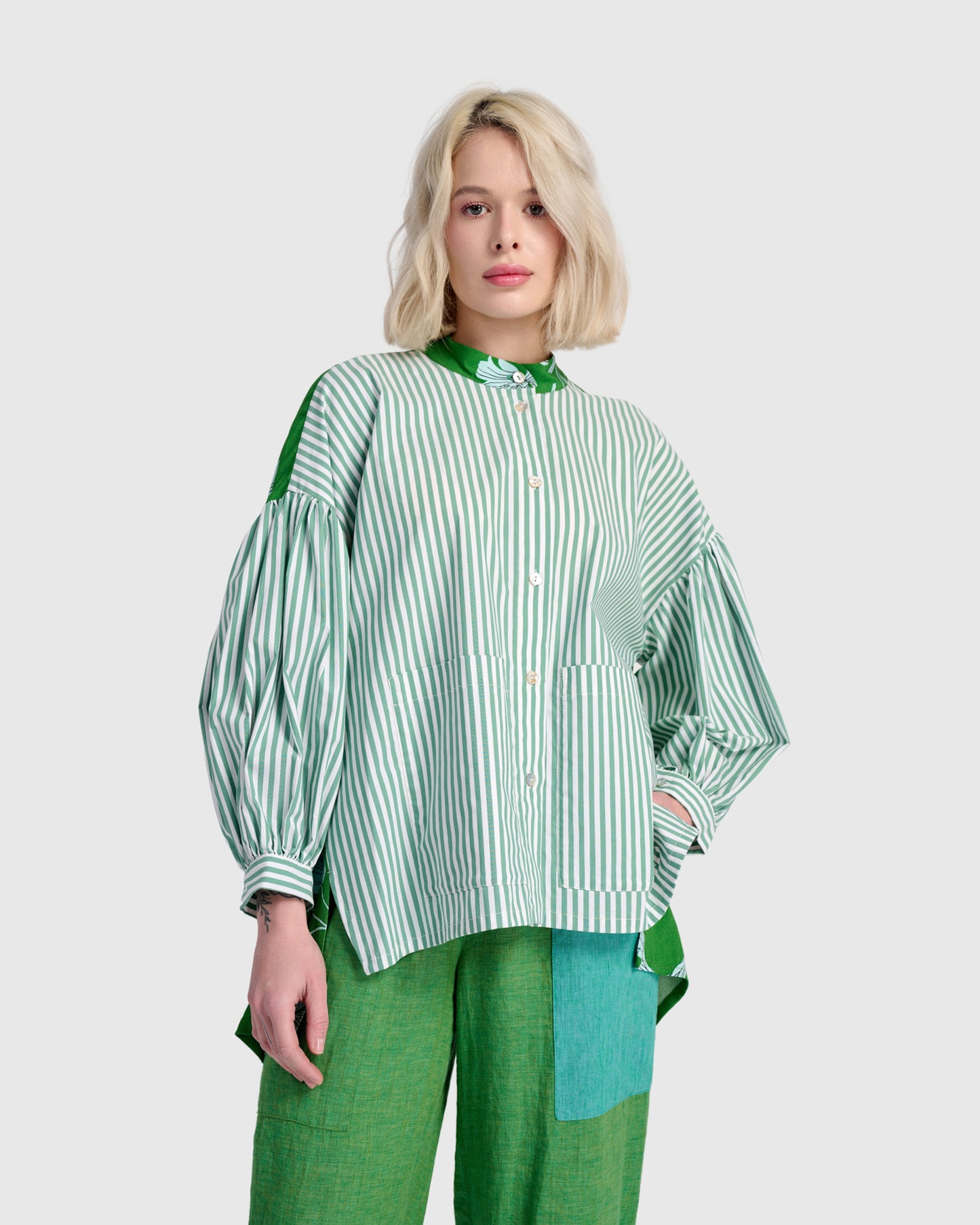 חולצה לנה ירוקה