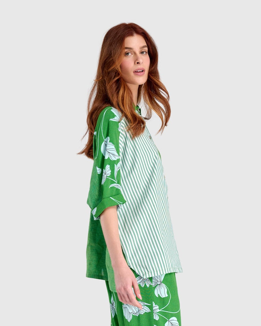 חולצה רותי מיקס פשתן