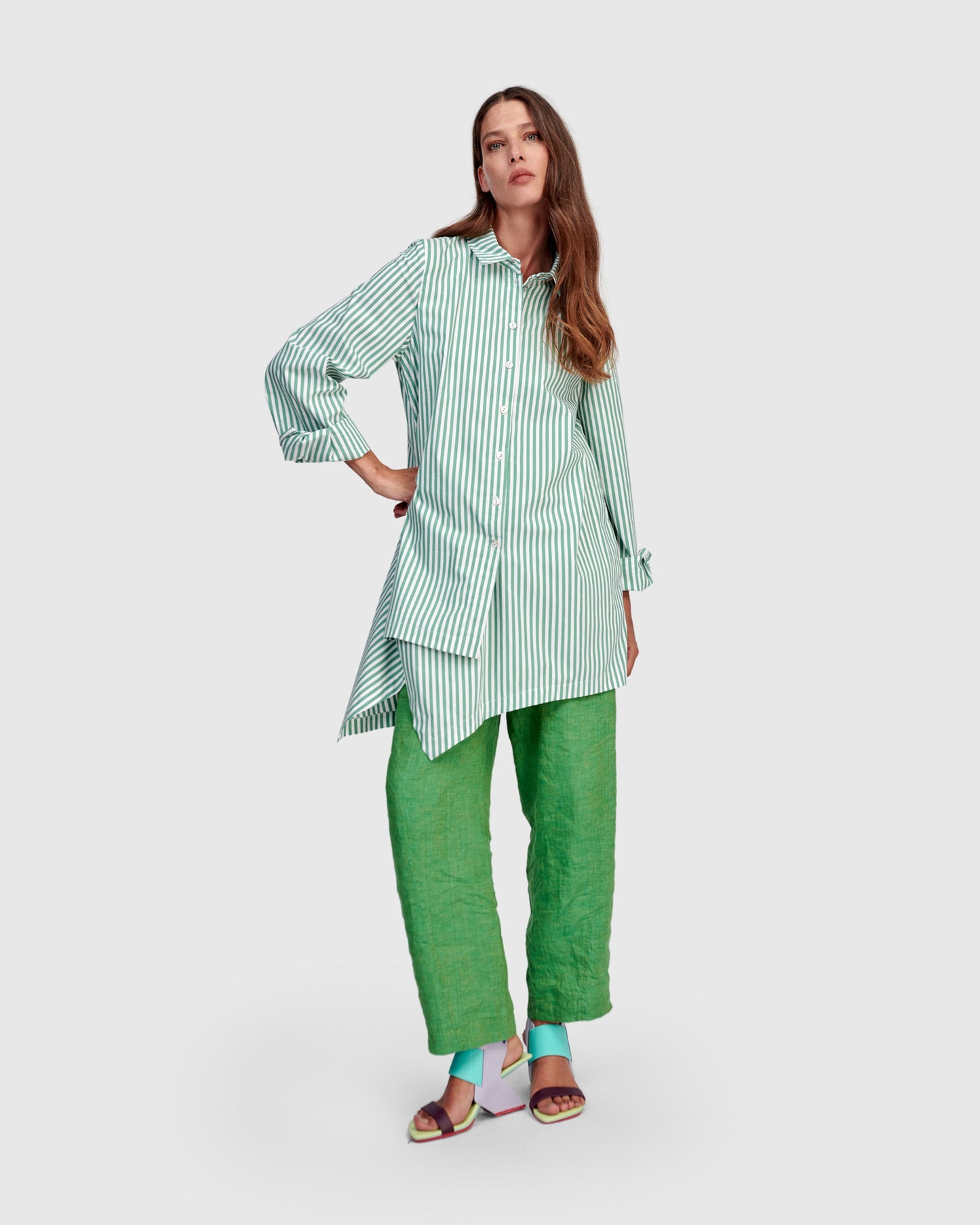 טוניקה זהב ירוקה