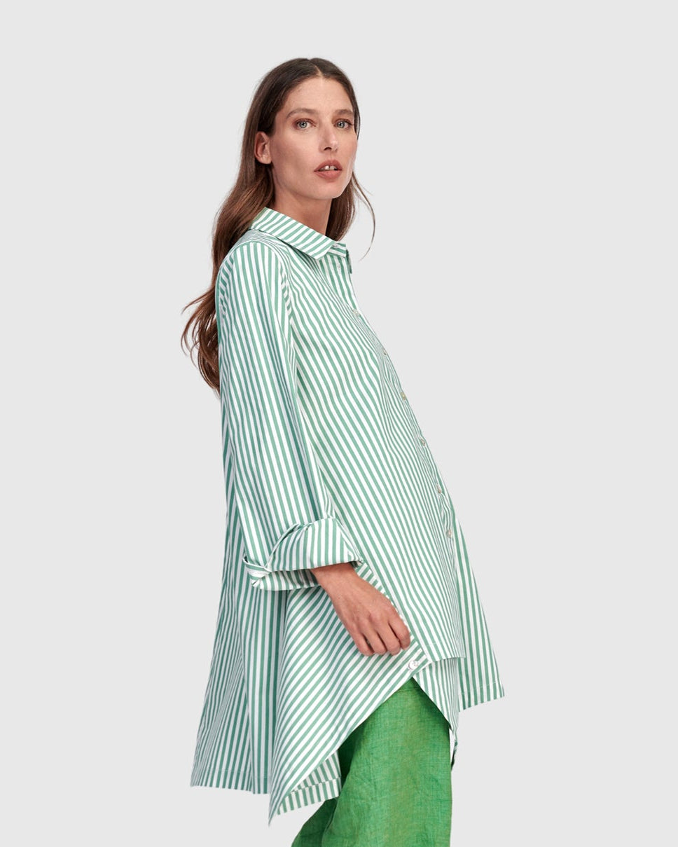 טוניקה זהב ירוקה