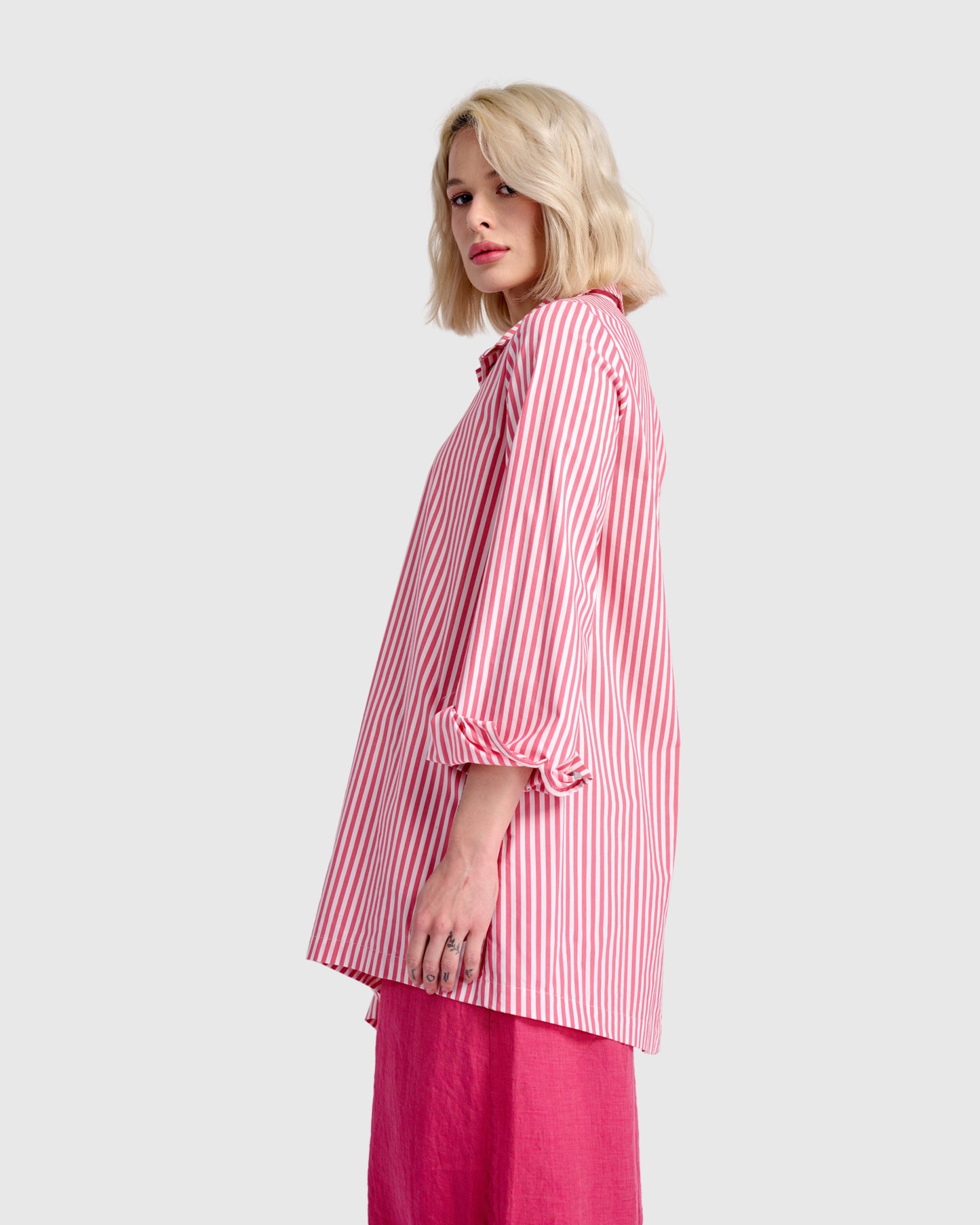 טוניקה זהב ורודה