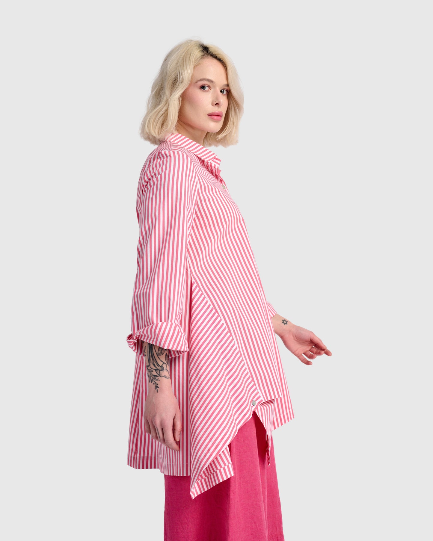 טוניקה זהב ורודה