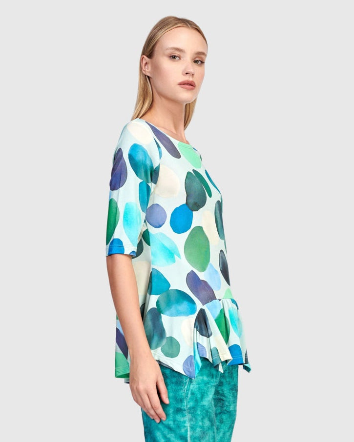 טישירט בלרינה בועות אקווה