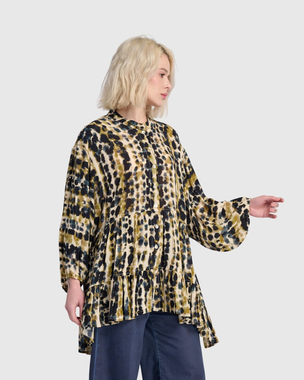 טוניקה קצפת כתמים