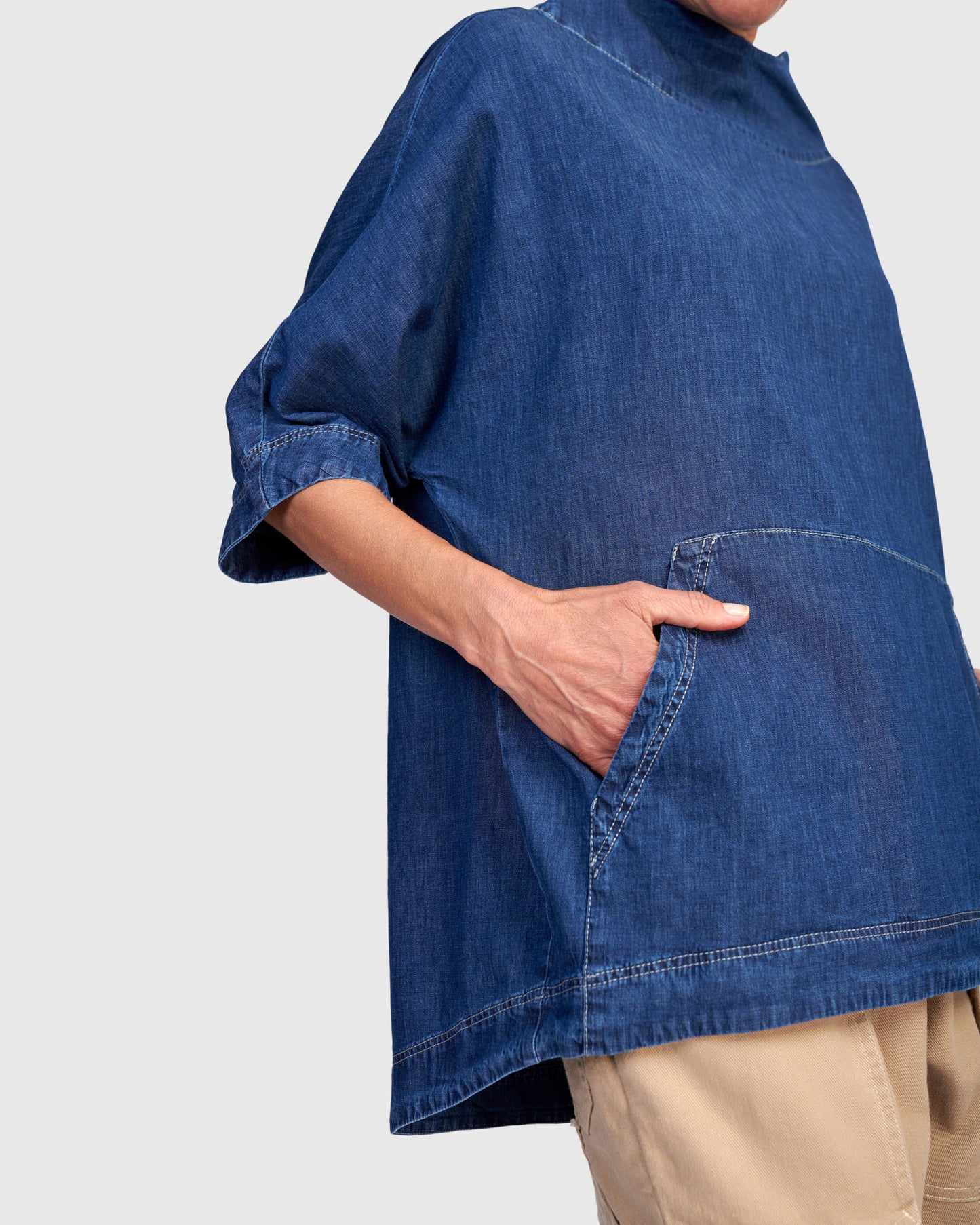 סווטשירט ג'ינס