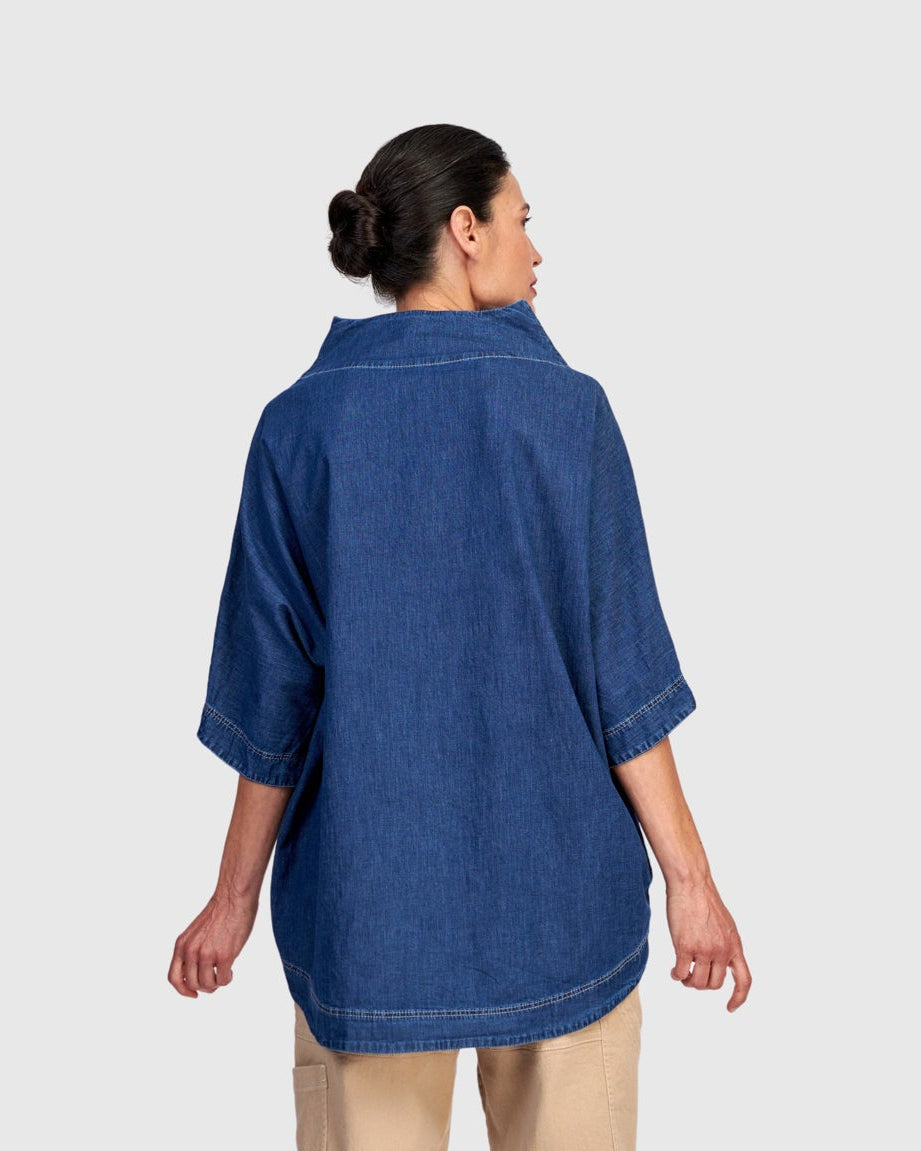 סווטשירט ג'ינס