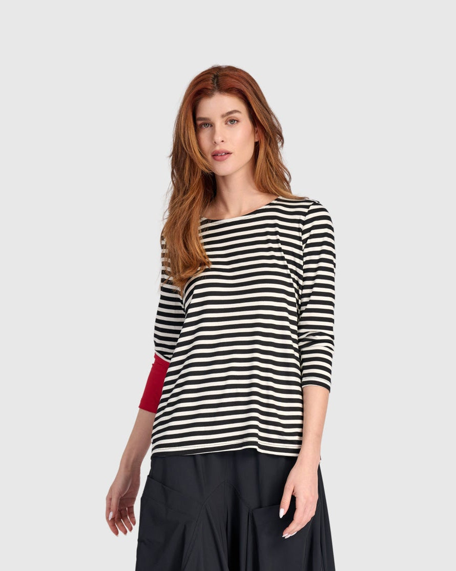 חולצה טכנו פסים