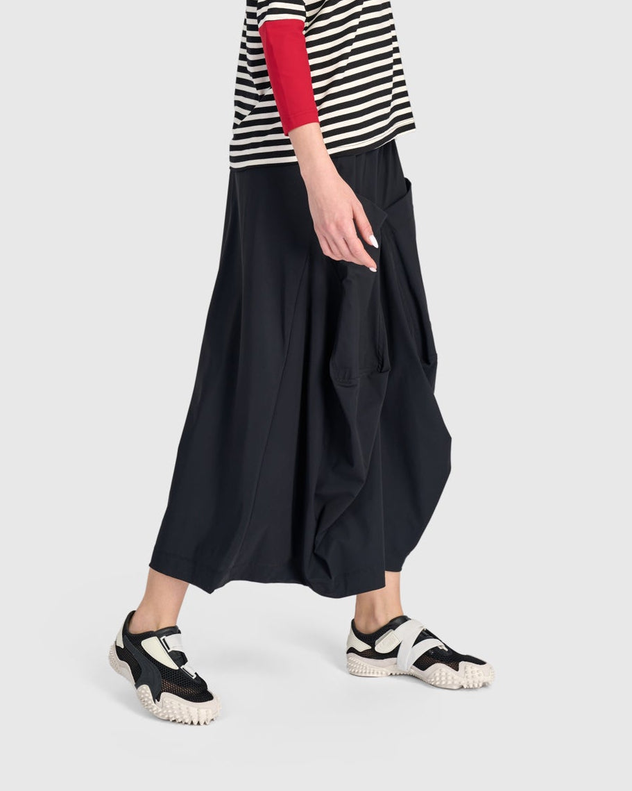 מכנסי טכנו הרמון שחור