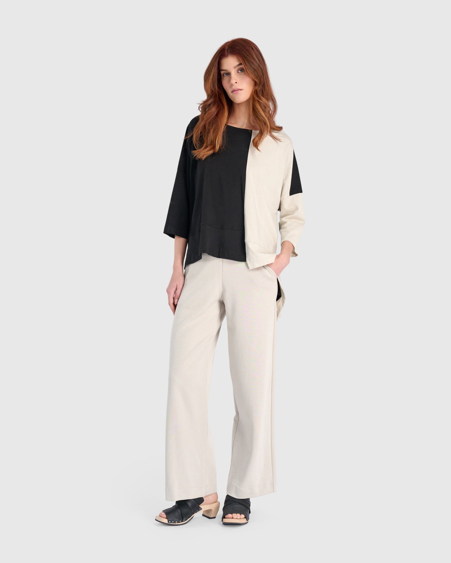 מכנסי אורבן בסטי שמנת