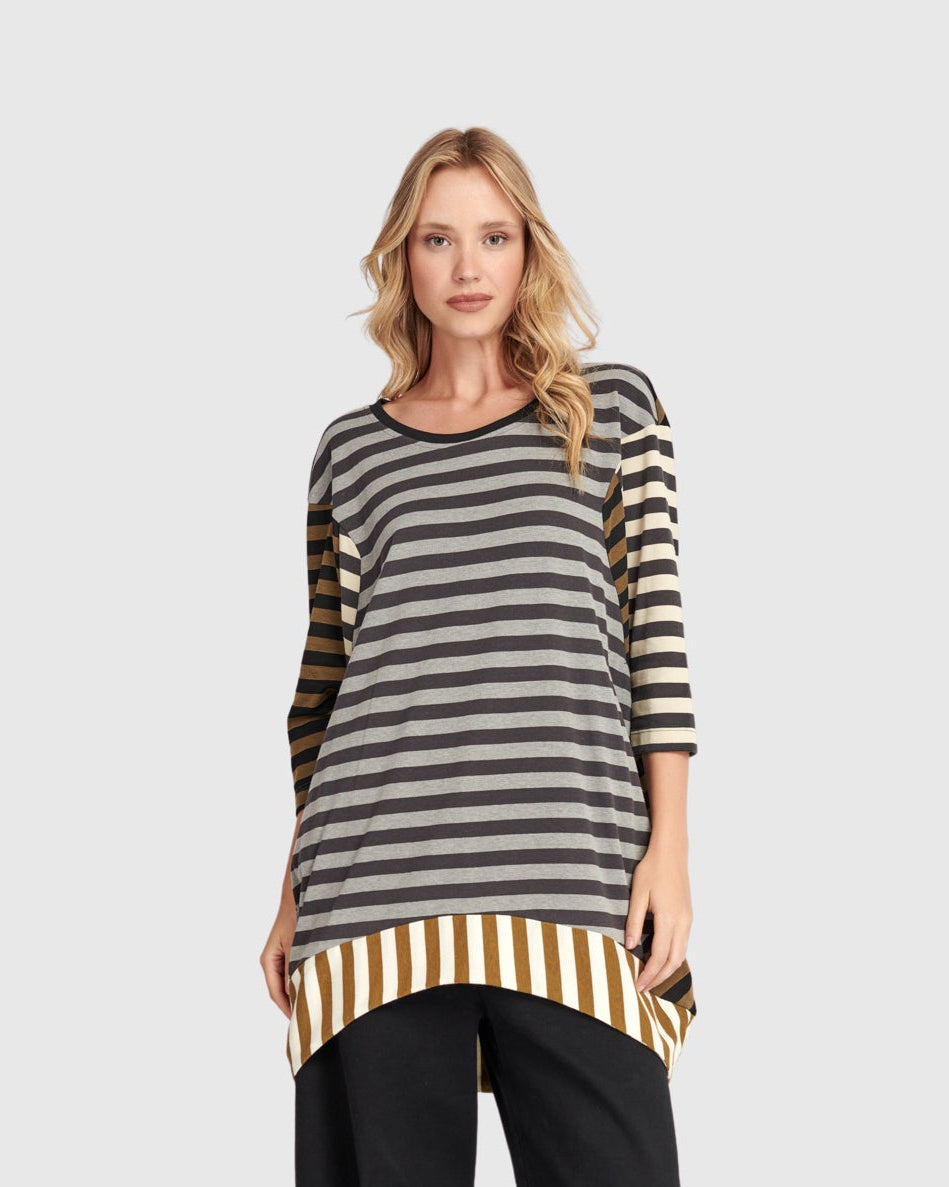 טוניקה אורבן פריז שילוב פסים