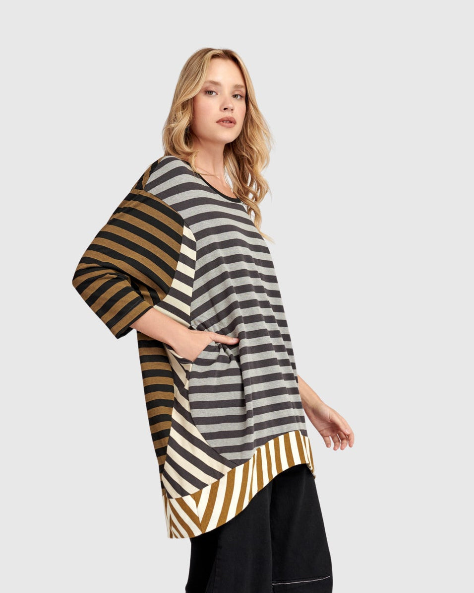 טוניקה אורבן פריז שילוב פסים