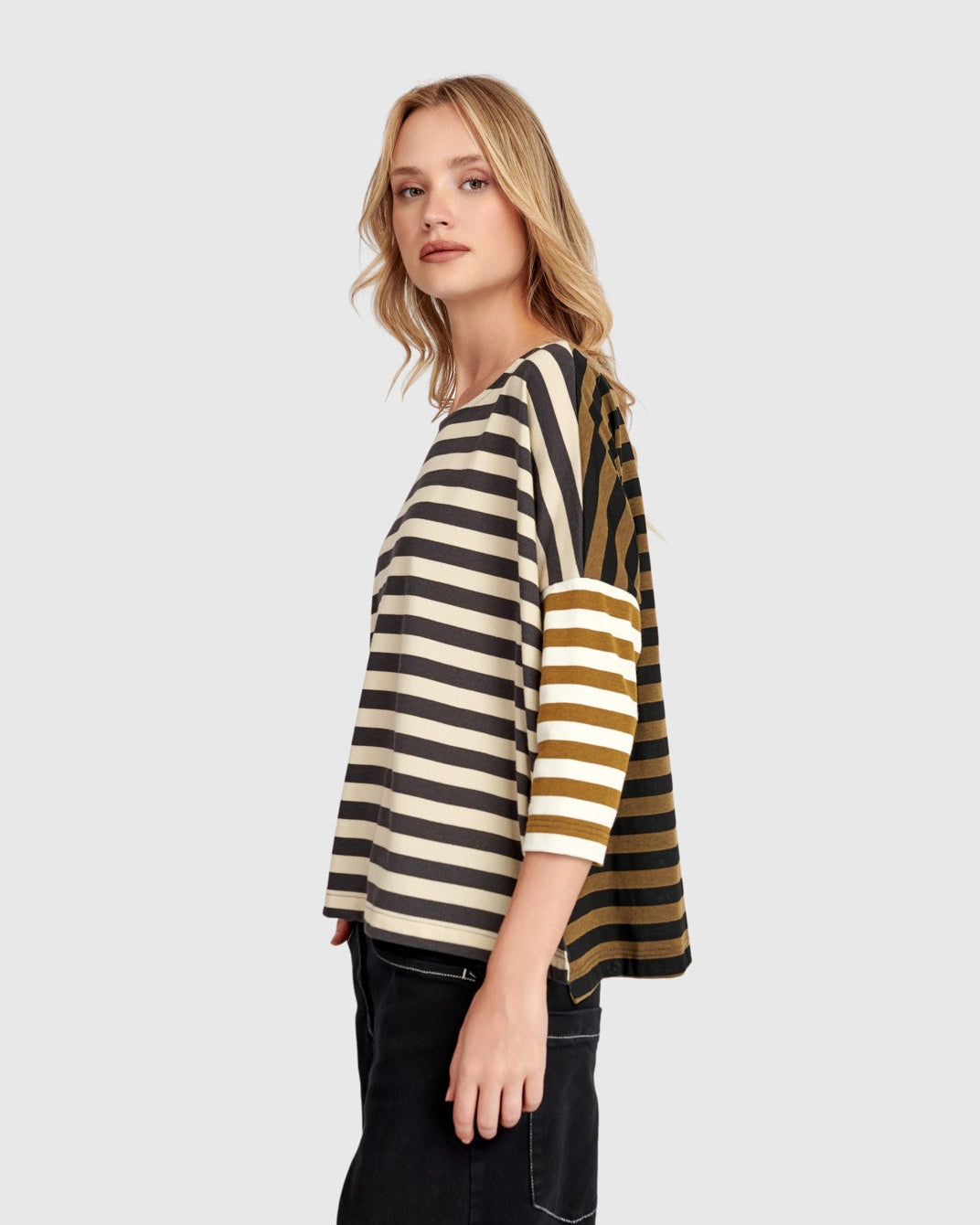 טוניקה אורבן רינה שילוב פסים