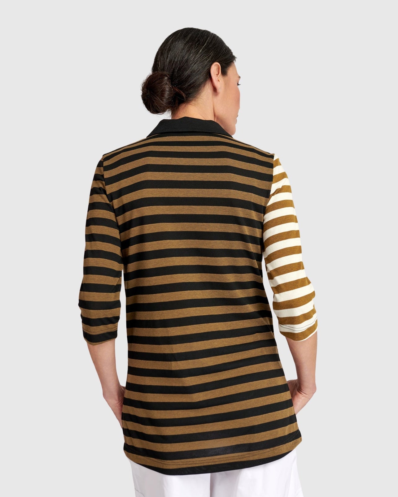 חולצה אורבן גילי פולו שילוב פסים