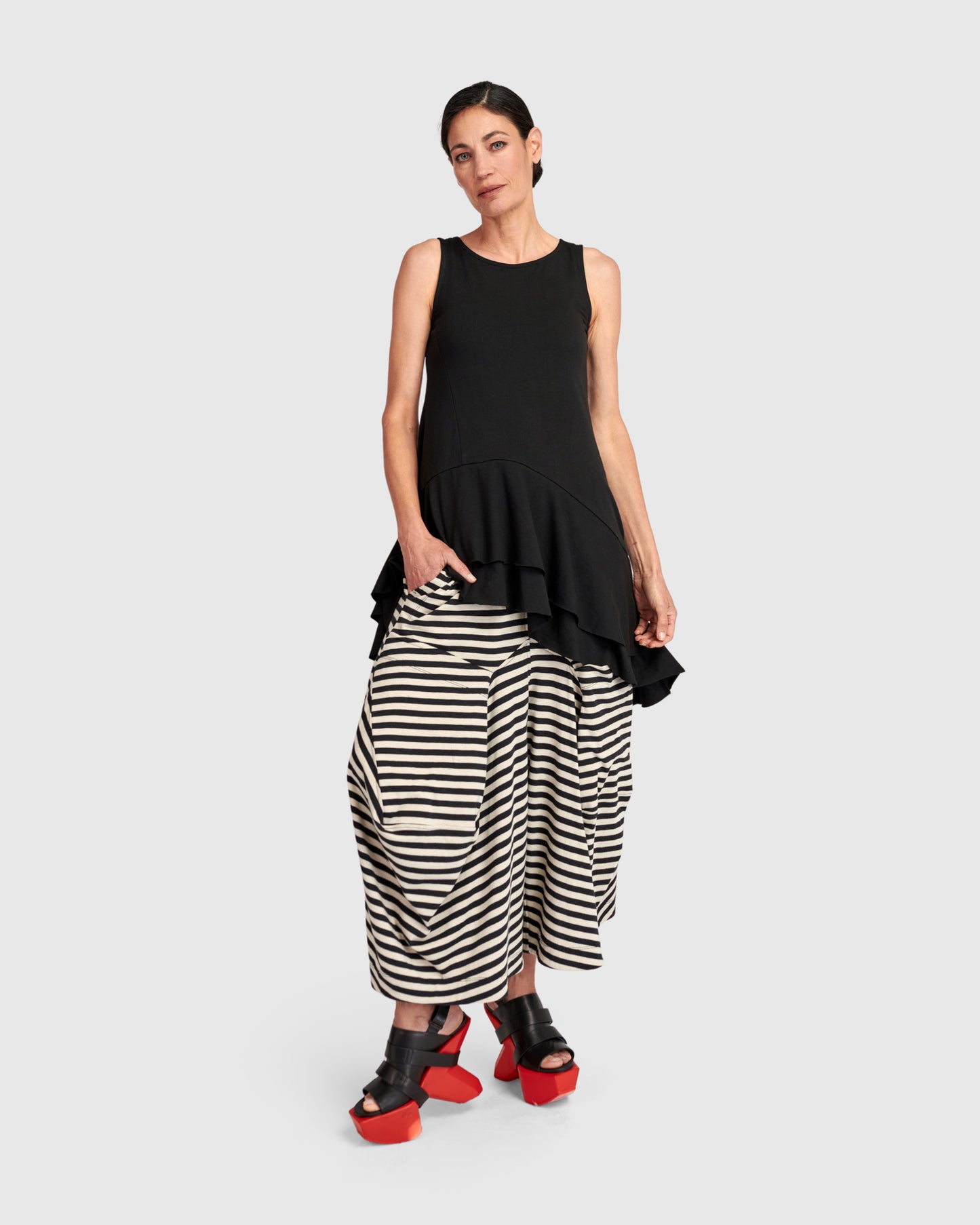 מכנסי אורבן הרמון פסים פסים