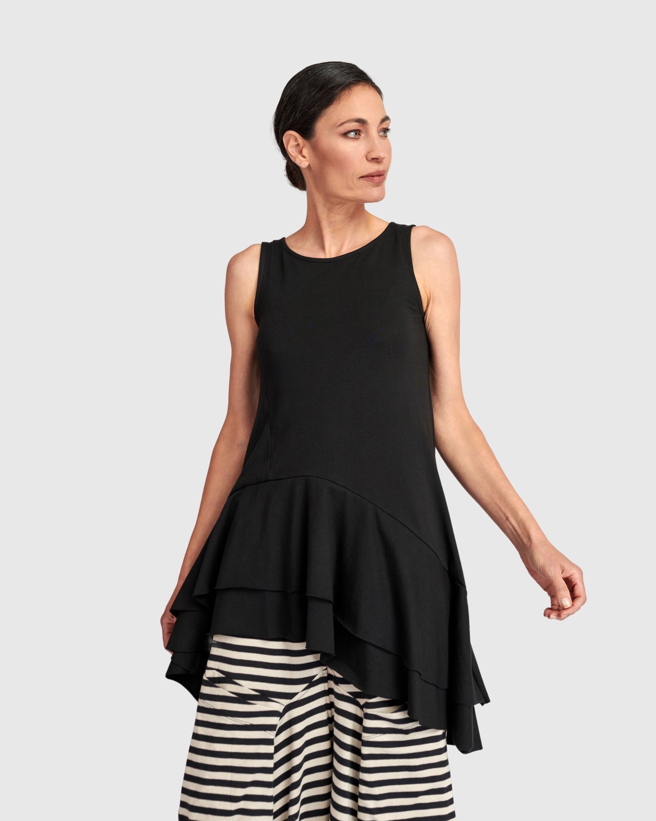 גופייה אורבן וולנים שחורה