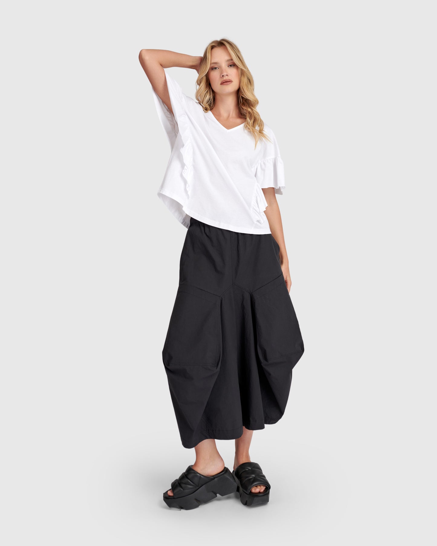 טישירט אורבן רפרוף לבן