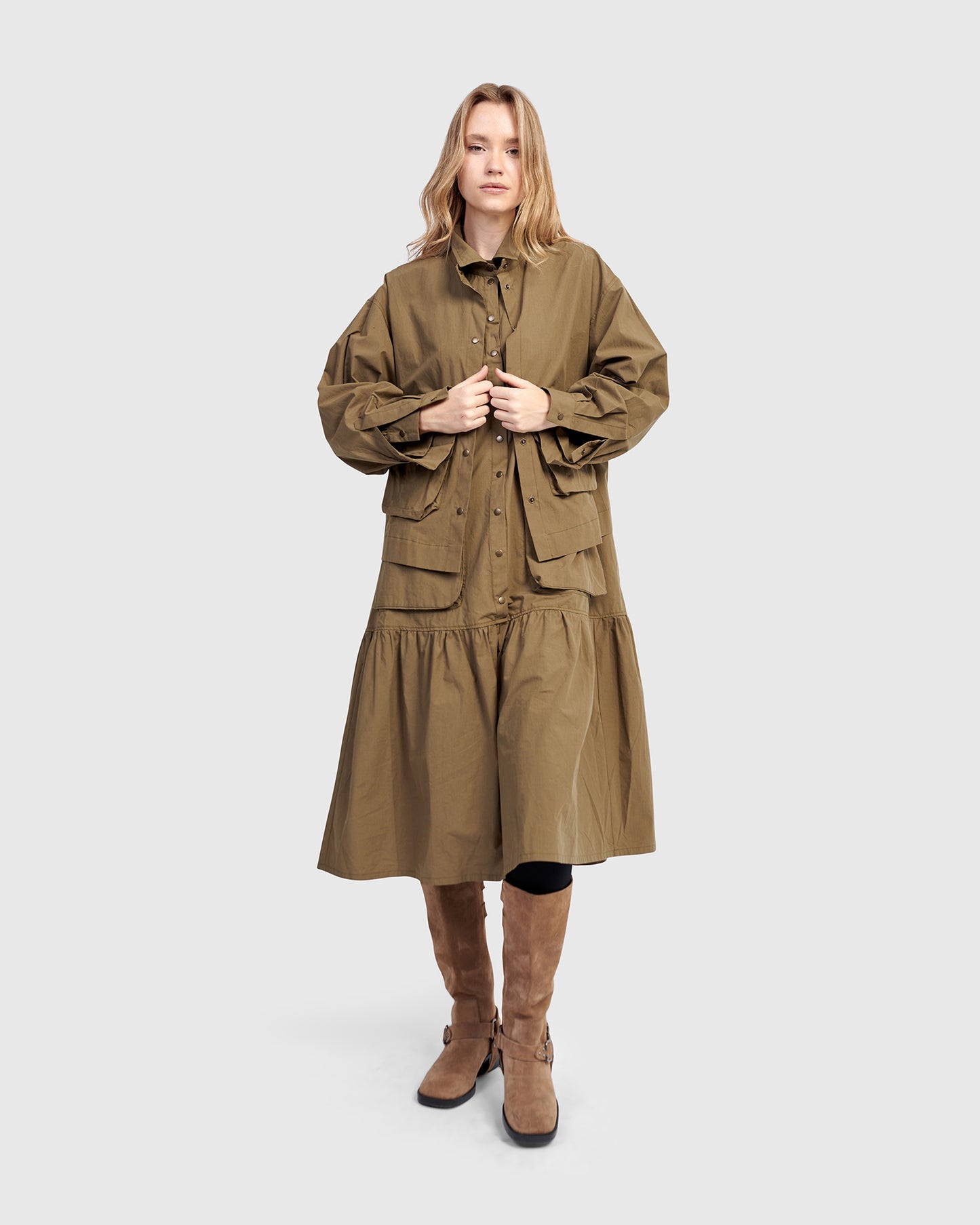 חולצה אורבן מוצלחת חאקי