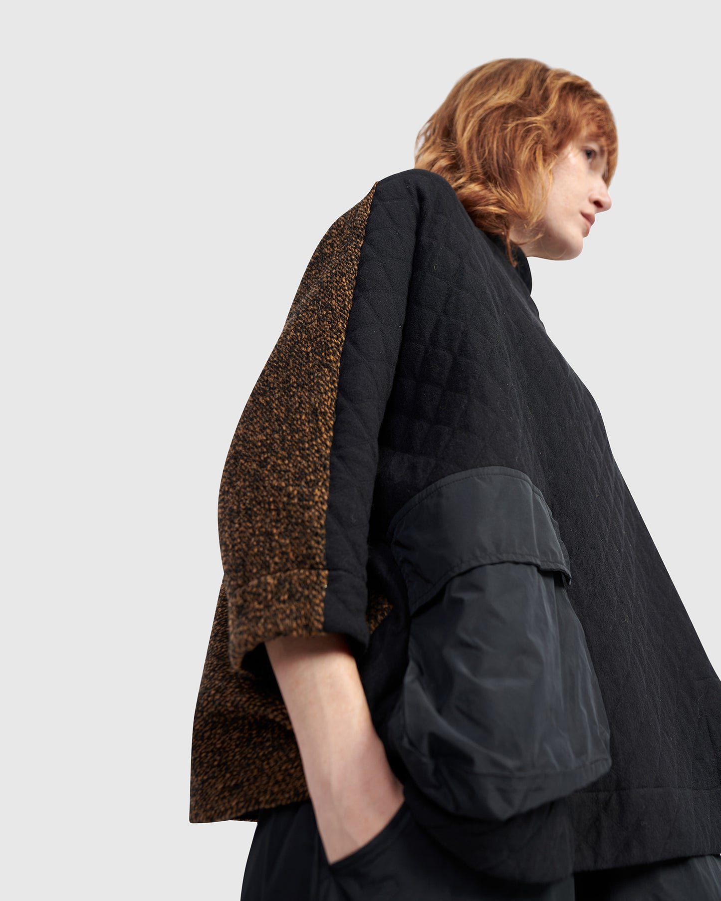 סווטשירט אורבן מפתח מיקס שחור